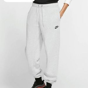 Nike XXL Loose Fit Fleece Joggers - Birch Heather